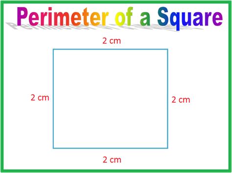 Puzzle 2: Perimeter of a Square